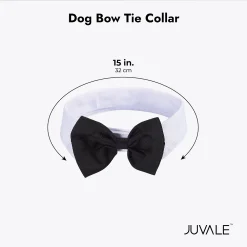 Juvale Formal Tuxedo Pet Bow Tie For Small To Medium Sized Dogs, Cats (15 In Girth) -PetPals Group shop 6148592 ALT3