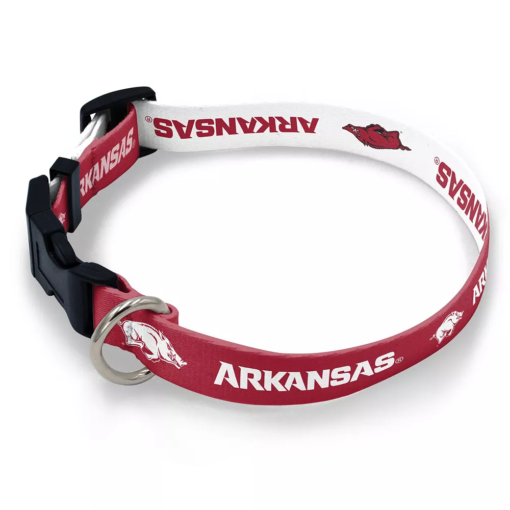 WinCraft Arkansas Razorbacks Medium Adjustable Pet Collar 3 WinCraft Arkansas Razorbacks Medium Adjustable Pet Collar