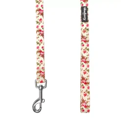 Blueberry Pet Spring Floral Ivory Dog Leash -PetPals Group shop 6173287 ALT2