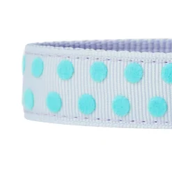 Blueberry Pet Dog Velvety Polka Dot Flocking Leash 7 Blueberry Pet Dog Velvety Polka Dot Flocking Leash -PetPals Group shop 6174090 ALT2