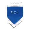 Rae Dunn Woof & Paws Flag Dog Bandanna 1 Rae Dunn Woof & Paws Flag Dog Bandanna -PetPals Group shop 6217239 Blue White