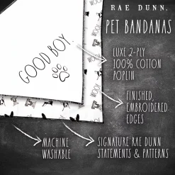 Rae Dunn Good Boy Woof & Wilma Pet Bandanna 2-Pack -PetPals Group shop 6217275 ALT4