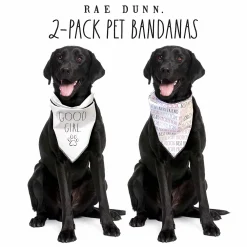 Rae Dunn Good Girl Pet Bandanna 2-Pack -PetPals Group shop 6217325 ALT2