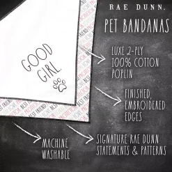 Rae Dunn Good Girl Pet Bandanna 2-Pack -PetPals Group shop 6217325 ALT4