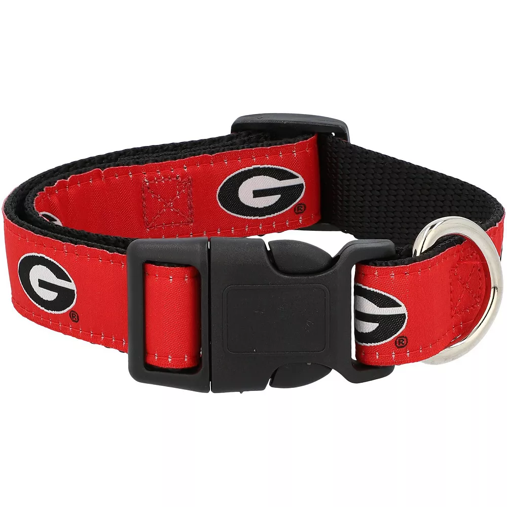 Georgia Bulldogs 1" Regular Dog Collar 3 Georgia Bulldogs 1" Regular Dog Collar