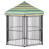 PawHut 60" X 52" Heavy-Duty Outdoor Pet Cage Kennel W/ Weather-Resistant Roof 2 PawHut 60" X 52" Heavy-Duty Outdoor Pet Cage Kennel W/ Weather-Resistant Roof -PetPals Group shop 6260092