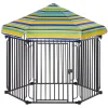 PawHut 48" X 41" Heavy-Duty Outdoor Pet Cage Kennel W/ Weather-Resistant Roof 1 PawHut 48" X 41" Heavy-Duty Outdoor Pet Cage Kennel W/ Weather-Resistant Roof -PetPals Group shop 6261255